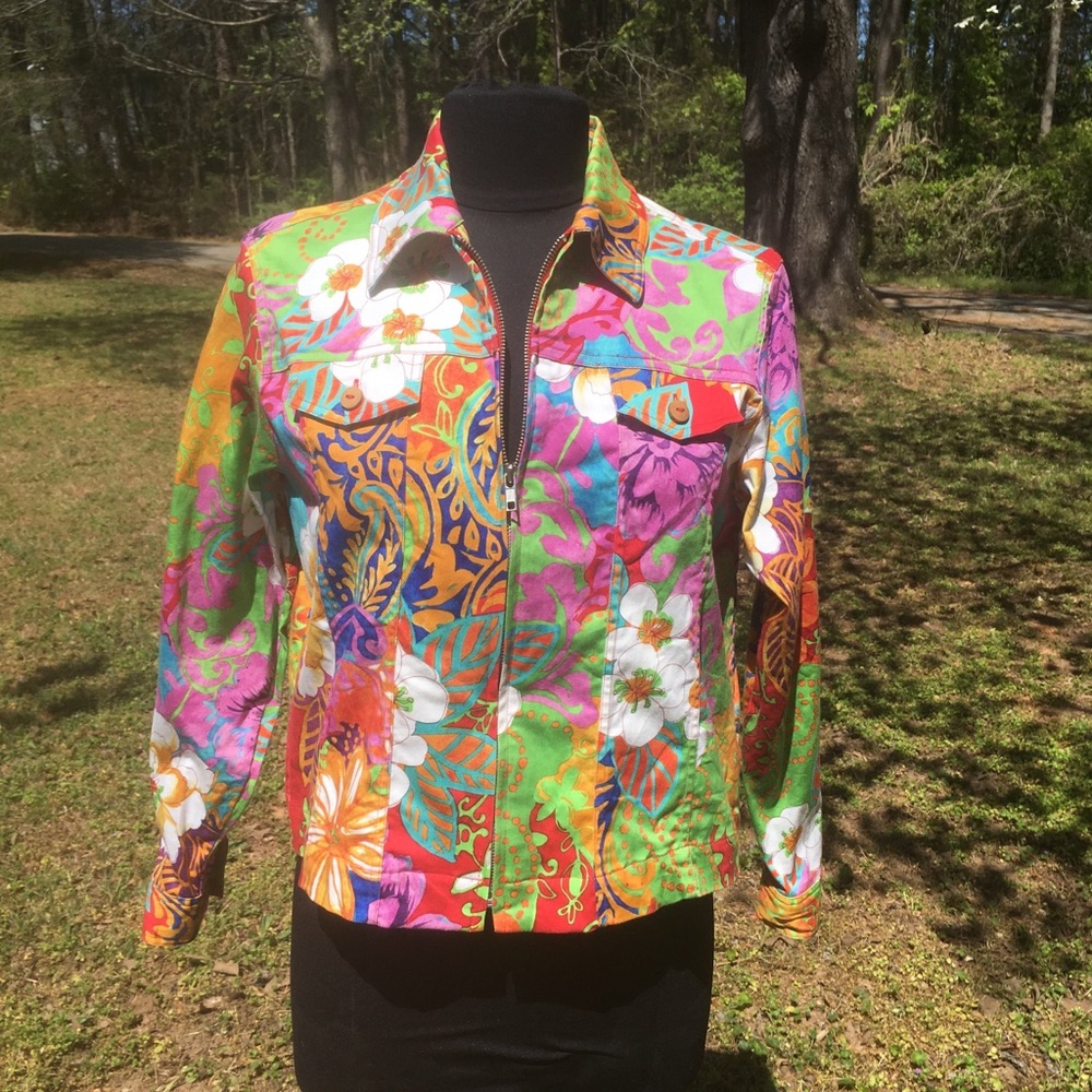 Coldwater Creek Ladies LS Jacket Sz Medium Petite